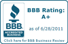 BBB A+ Ratting for The Garden Continuum - image