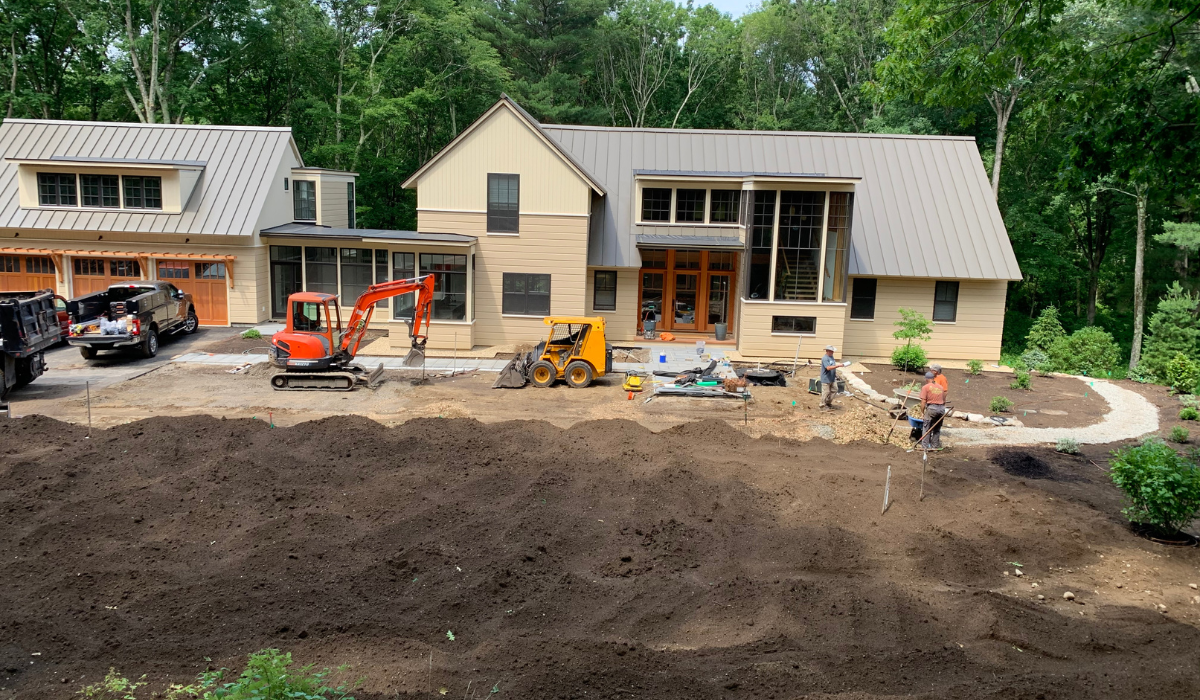 Front-view-construction-project