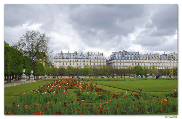 Tuileries Gardens, Paris, France, garden design